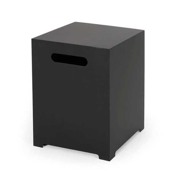 Flynama 15.25 W x 15.25 D x 19.75-in H Grey Cast-Iron Propane Tank Holder