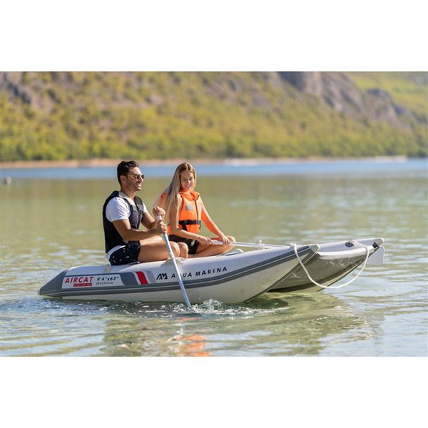 Aqua Marina Aircat 9.3-ft Polyester Inflatable Catamaran