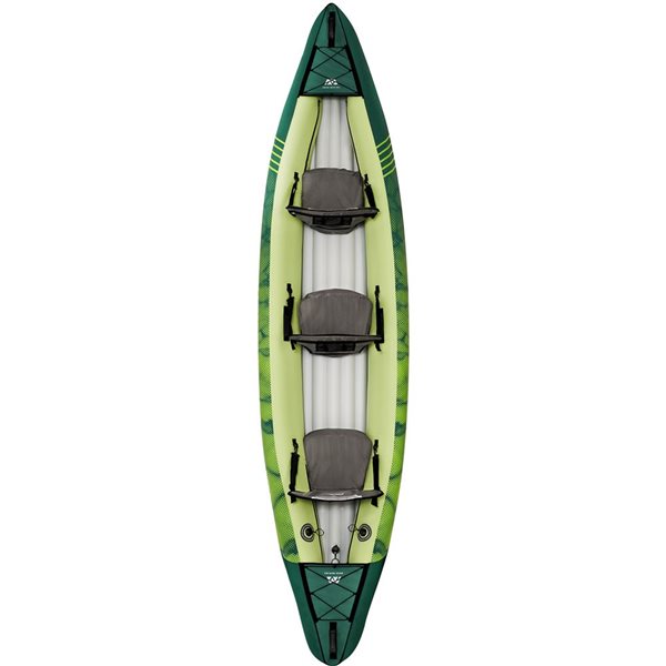 Aqua Marina 2022 RIPPLE 370 3-Person Green Recreational Canoe