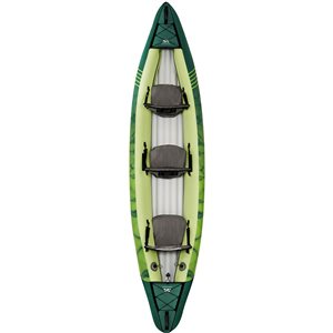 Aqua Marina 2022 RIPPLE 370 3-Person Green Recreational Canoe