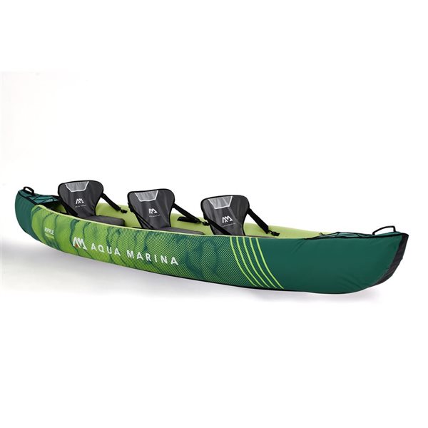 Aqua Marina 2022 RIPPLE 370 3-Person Green Recreational Canoe