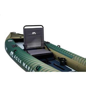 Kayak gonflable Caliber Angling par Aqua Marina vert pour 1/2 personne