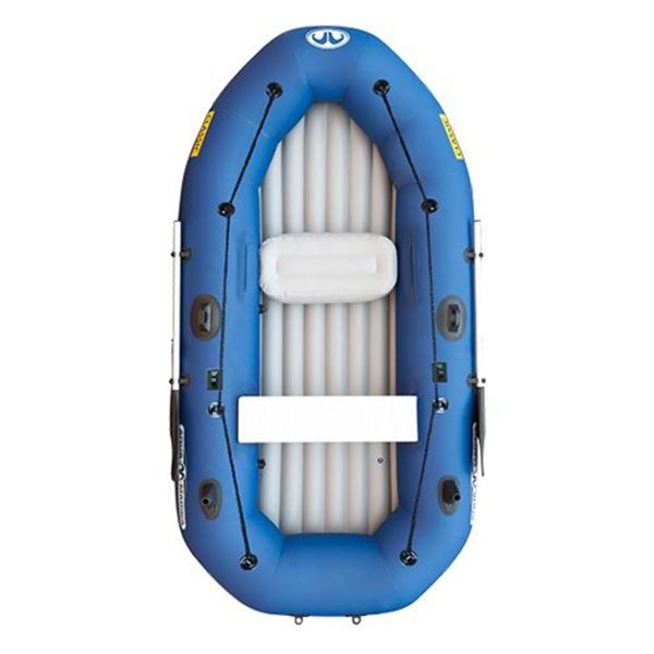 Bateau de pêche avancé en polyester Classic par Aqua Marina avec support pour moteur de pêche T-18