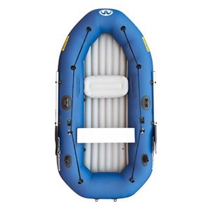 Bateau de pêche avancé en polyester Classic par Aqua Marina avec support pour moteur de pêche T-18