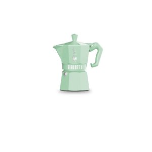 Percolateur traditionnel d'Italie 3 tasses Moka Express par Bialettti, vert