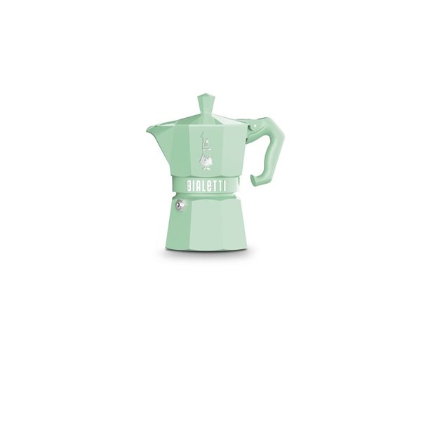 Bialetti Moka Express 3-Cup Italy-Style Tradiotional Coffee Urn - Green