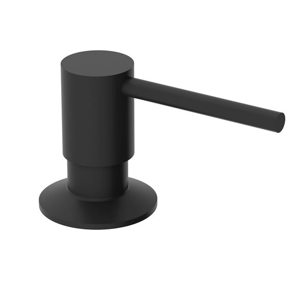 VIGO Bolton 10 oz. Matte Black Kitchen Soap Dispenser