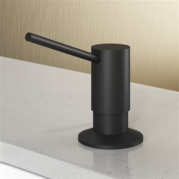 VIGO Braddock&nbsp;10 oz Kitchen Soap Dispenser - Matte Black