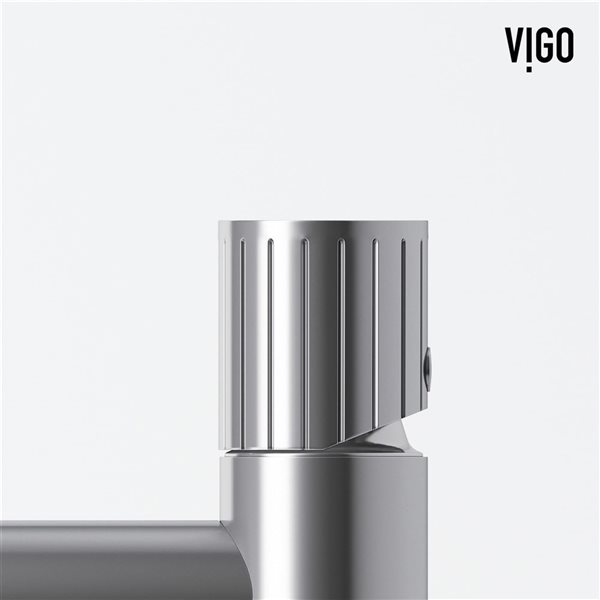 VIGO Windsor 14-in x 21-in Gray Concreto Stone Rectangular Vessel Bathroom Sink with Ashford Chrome Faucet and Pop-Up Drain