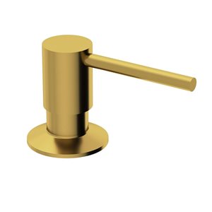 VIGO Bolton 10 oz. Matte Brushed Gold Kitchen Soap Dispenser