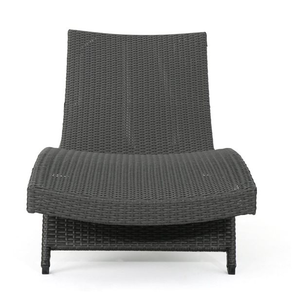 Cape Crack Salem PE Wicker Chaise Lounge