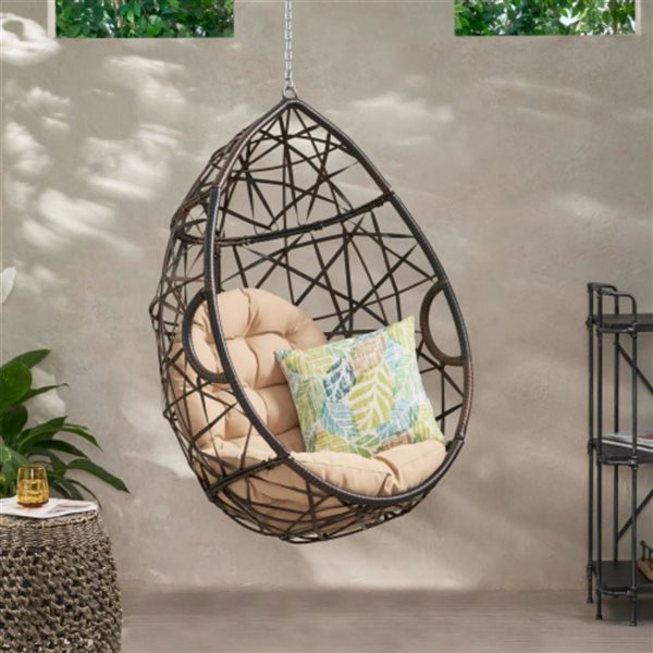 Cape Crack Marlin Hanging Egg Chair-Basket