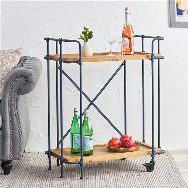 Cape Crack Eden Plummers Pipe Bar Cart