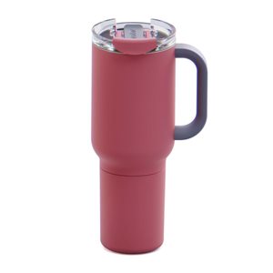 Asobu Duplex 22-fl oz Red Stainless Steel Tumbler w/ Insulated Cooler