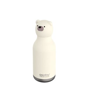 Asobu Bestie 28-fl oz Insulated Stainless Steel Bear Water Bottle