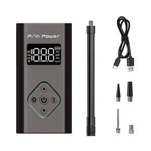 Pion Power M18 12 V 5000 mAh Battery Portable Air Tire Inflator with Lock