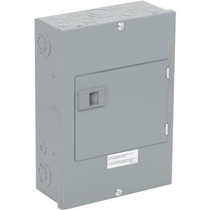 Square D 60 A 4-Spaces 8-Circuit Generator panel