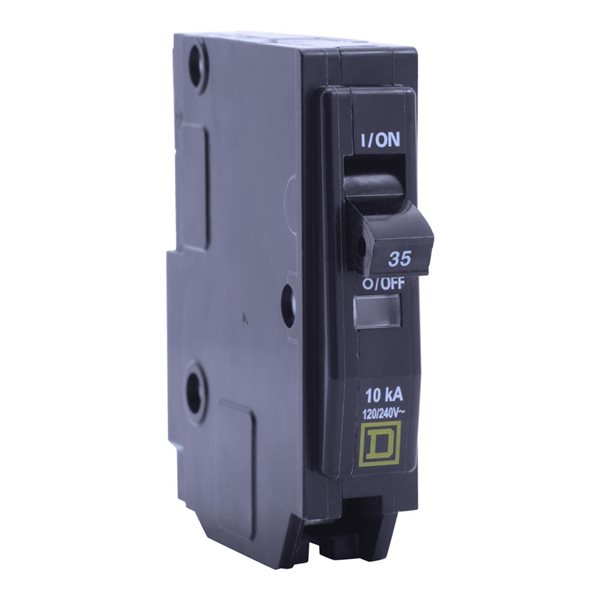 Square D 120/240 V 40 A 1-Pole Miniature Circuit Breaker