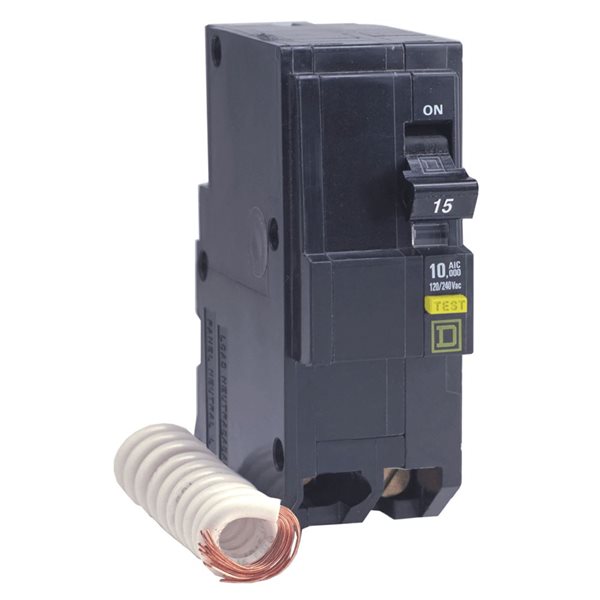 Square D 120/240 V 60 A 2-Pole GFI Miniature Circuit Breaker