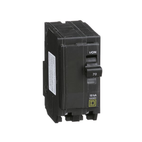 Square D 120/240 V 70 A 2-Pole Miniature Circuit Breaker