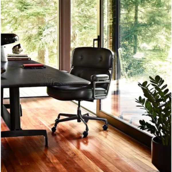 Plata Import Lobby Black Office Chair