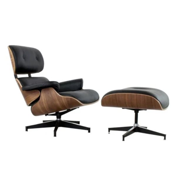 Plata Import East Black Lounge Chair