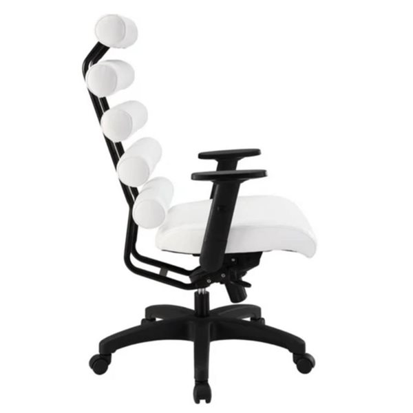 Chaise de bureau Moon de  Plata Import blanche