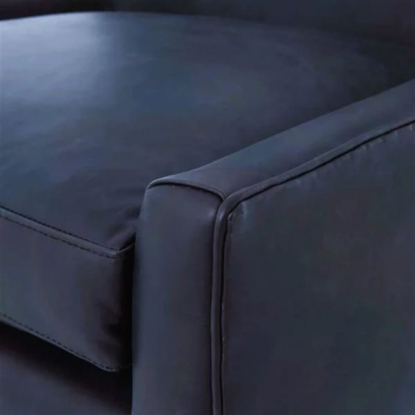 Plata Import Fauteuil de salon Nubia noir