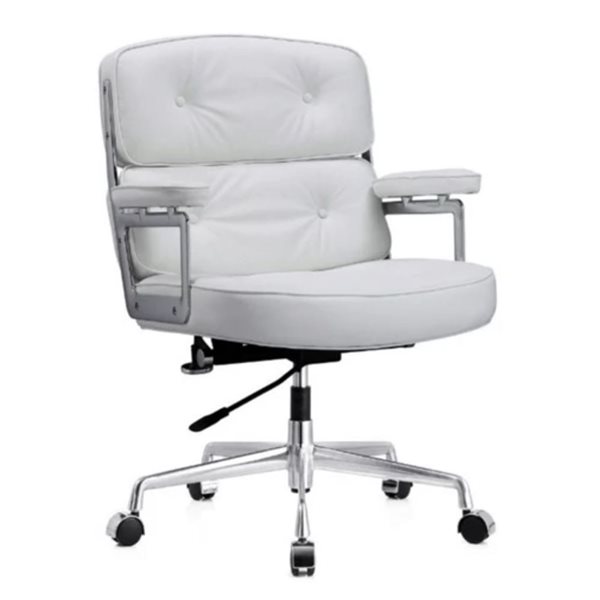 Plata Import Lobby White Office Chair