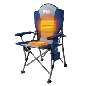 GOBI HEAT Terrain Midnight Green Heated Camping Chair