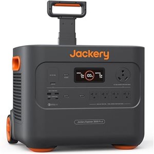 Jackery Explorer 2000 Plus 2042 Wh Portable Power Station