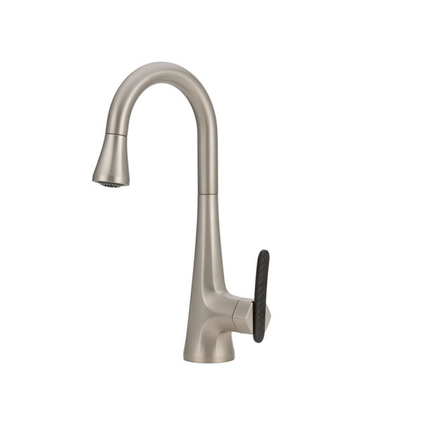 MOEN Sinema Stainless Steel 1-Handle High-Arc Pull-Down Kitchen Faucet