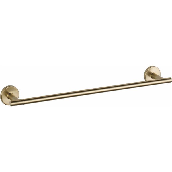 DELTA FAUCET Trinsic 18-in Champagne Bronze Metal Towel Bar