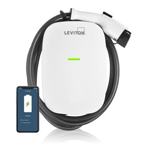 Leviton 80 Amp Level 2 Smart Electric Car Charger with Wi-Fi 19.2kW