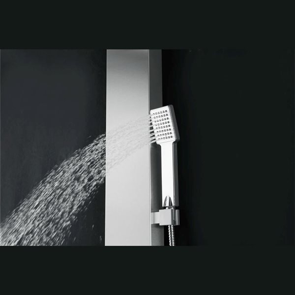 Blue Ocean 48-in Stainless Steel Shower Panel Tower w/ Rainfall Shower Head, Handheld Shower Head and Spout