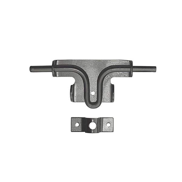 Nuvo Iron Galvanized Steel Slide Bolt Latch