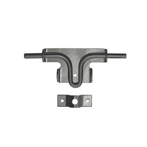 Nuvo Iron Galvanized Steel Slide Bolt Latch