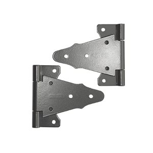 Nuvo Iron Black Galvanized Steel 6-in Tee Hinges