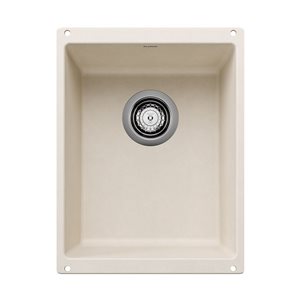 BLANCO Precis SILGRANIT 13-in Undermount Bar Sink - Soft White