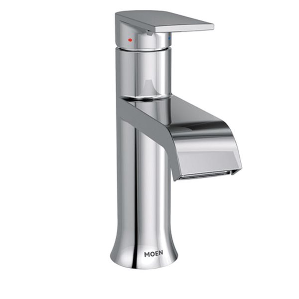 MOEN Chrome One-Handle High Arc Bathroom Faucet