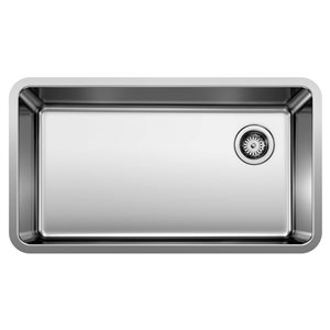 BLANCO Formera 32-in Single Bowl Undermount Stainless Steel Kitchen Sink