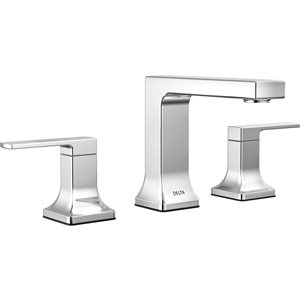 Delta Two Handle Widespread Bathroom Faucet