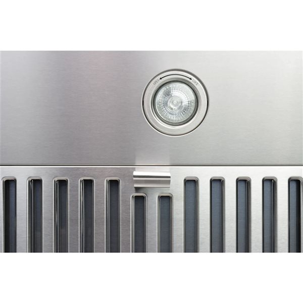 Blue Ocean 30-in 500 CFM Dual-Motor Stainless Steel Under Cabinet Kitchen Range Hood