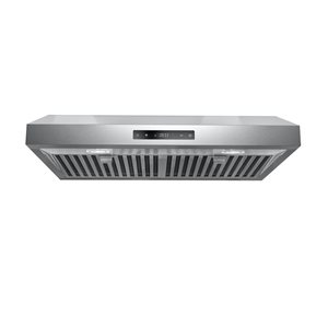 Blue Ocean 30-in 500 CFM Dual-Motor Stainless Steel Under Cabinet Kitchen Range Hood