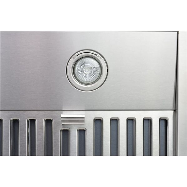 Blue Ocean 30-in 300 CFM Stainless Steel Under Cabinet Kitchen Range Hood