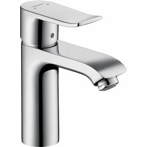 Hansgrohe Metris 110 Polished Chrome 1-Handle Single Hole Bathroom Faucet w/ Pop-Up Drain