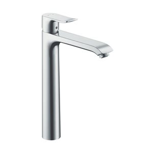 Hansgrohe Metris 260 Polished Chrome 1-Handle Single Hole Vessel Sink Faucet w/ Pop-Up Drain - 1.2 GPM