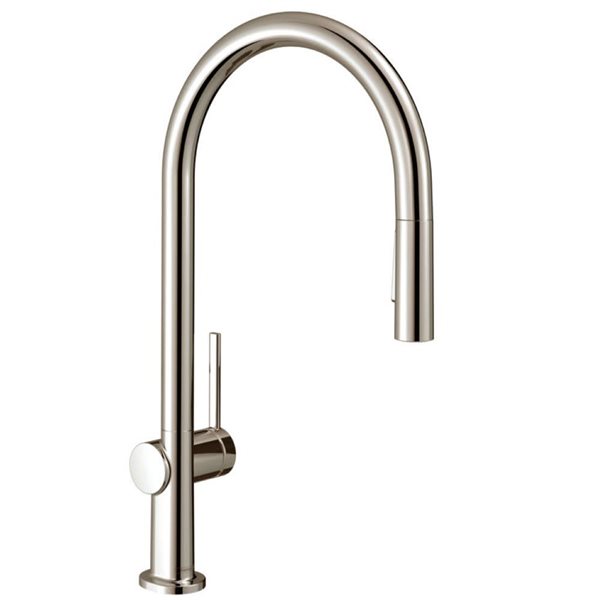 Hansgrohe Talis N Stainless Steel 1-Handle Single Hole High Arc Pull-Down Kitchen Faucet