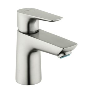 Hansgrohe Talis E Polished Chrome 1-Handle Single Hole Bathroom Faucet with Pop-Up Drain