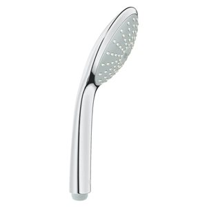 GROHE Euphoria Polished Chrome Rain Handheld Shower with SpeedClean Nozzles - 2.0 GPM